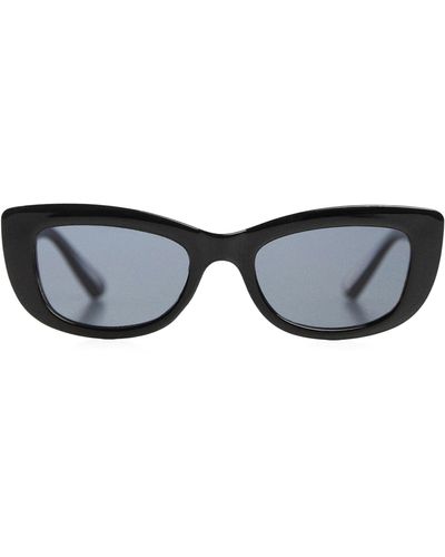 Mango Retro Sunglasses - Black