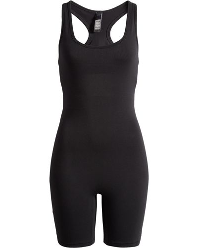 Skims Outdoor Mid Thigh Bodysuit - Black