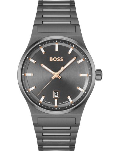 BOSS Candor Bracelet Watch - Gray