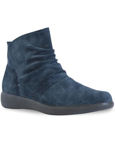 Munro Scout Water Resistant Bootie - Blue