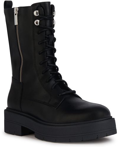 Geox Spherica Lace-up Boot - Black