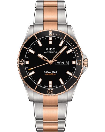 MIDO Ocean Star Diver Bracelet Watch - Black