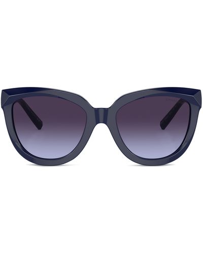 Tiffany & Co. 53mm Gradient Cat Eye Sunglasses - Blue