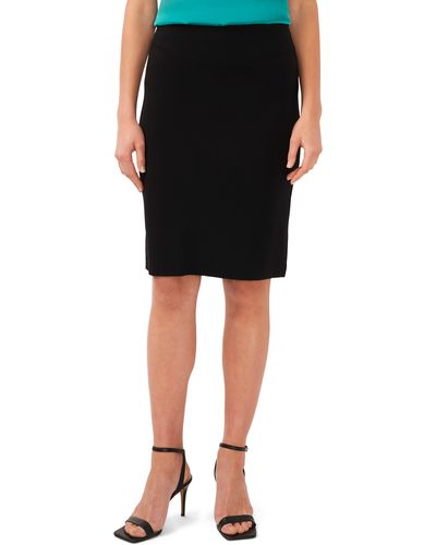 Halogen® Halogen(r) Seamed Skirt - Black