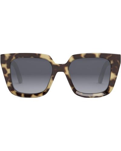 Dior 'midnight S1i 53mm Polarized Square Sunglasses - Multicolor