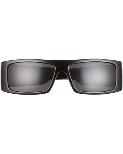 Rad & Refined Rad + Refined Classic 58mm Rectangular Sunglasses - Black