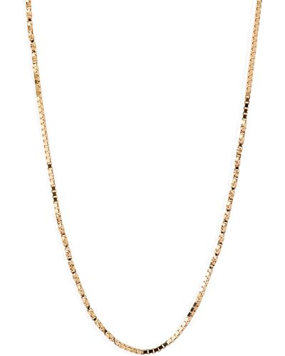 Bony Levy 14k Gold Flat Rolo Chain Necklace - Multicolor