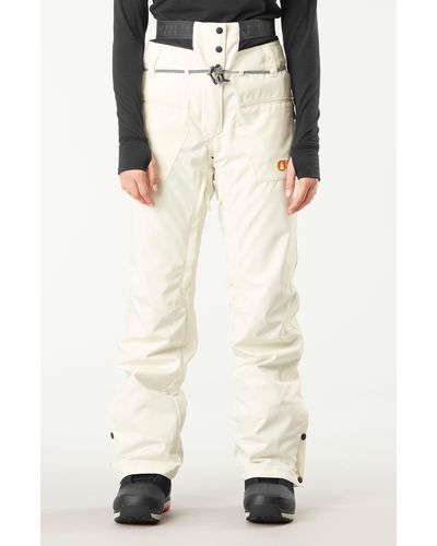 Picture Treva Waterproof Insulated Ski Pants - White
