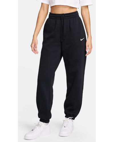 Nike Phoenix Oversize Fleece Sweatpants - Black