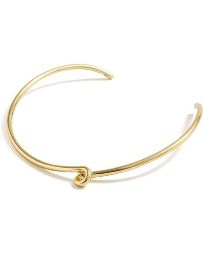Madewell Cuff Necklace - White