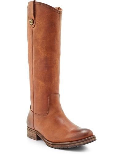 Frye Melissa Double Sole Knee High Boot - Brown