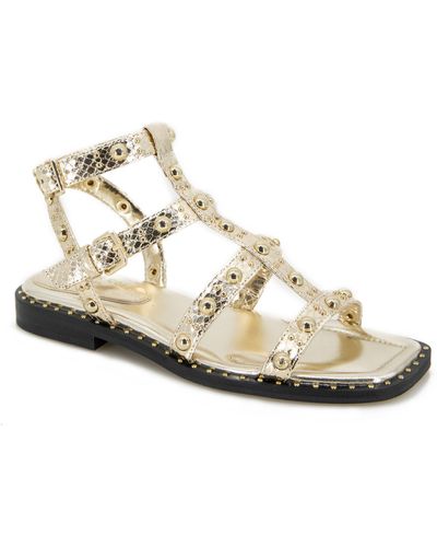 Kenneth Cole Ruby Studded Sandal - White