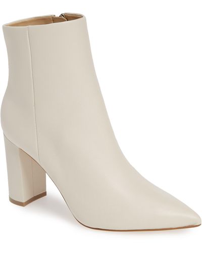 Marc Fisher Ulani Pointy Toe Bootie - Natural
