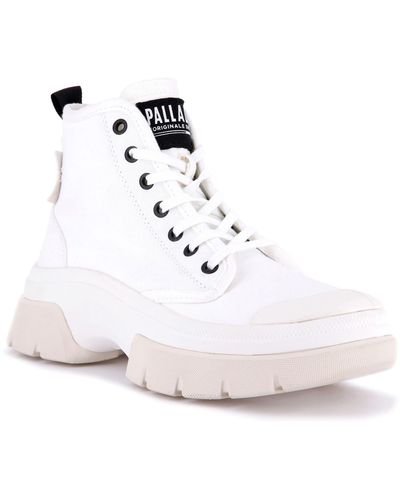 Palladium Pallawave High Top Sneaker - White