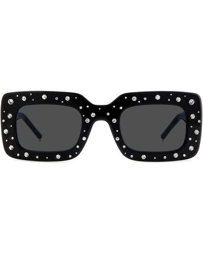 Carolina Herrera 50mm Square Sunglasses - Black