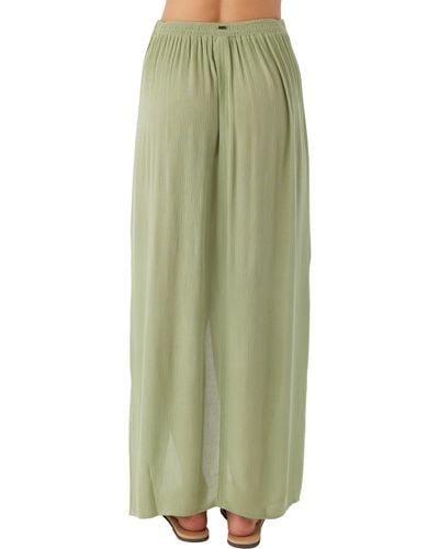 O'neill Sportswear Hanalei Cover-up Maxi Skirt - Green
