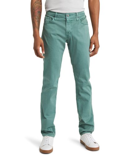 AG Jeans Tellis Slim Fit Jeans - Green