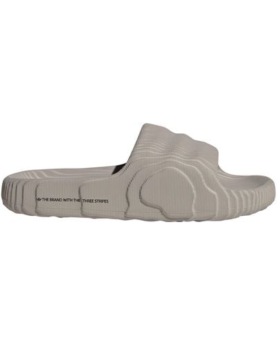 adidas Adilette Sport Slide Sandal - Gray