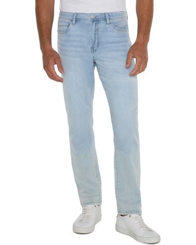 Liverpool Jeans Company Kingston Modern Straight Leg Jeans - Blue