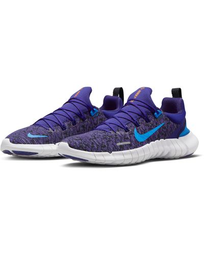 Nike Free Run 5.0 Running Shoe - Blue