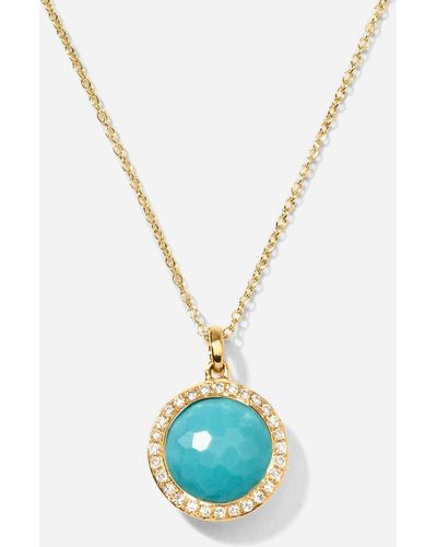 Ippolita Rock Candy - Mini Lollipop Pendant Necklace - Blue