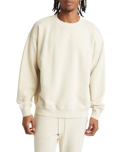 Elwood Core Oversize Crewneck Sweatshirt - White
