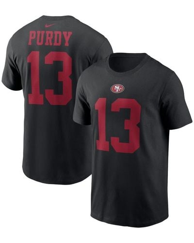Men's Nike Brock Purdy Scarlet San Francisco 49ers Game Player Jersey Size: Large