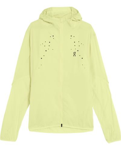 On Shoes X Post Archive Facti Hooded Running Jacket - Yellow