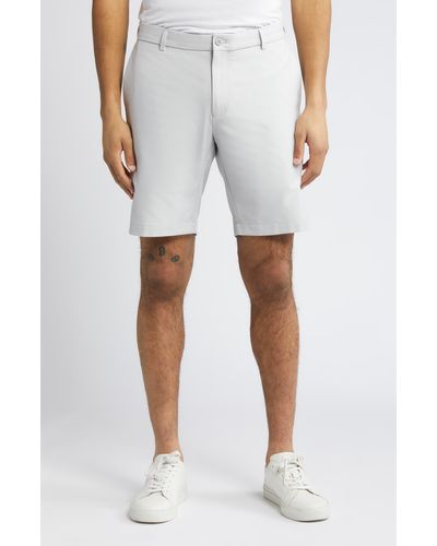 Peter Millar Crown Crafted Surge Signature Performance Shorts - White