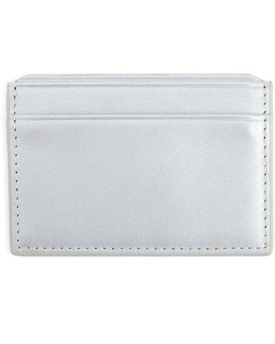 ROYCE New York Personalized Rfid Leather Card Case - White