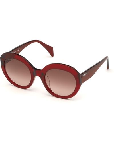 Bally 54mm Round Sunglasses - Pink