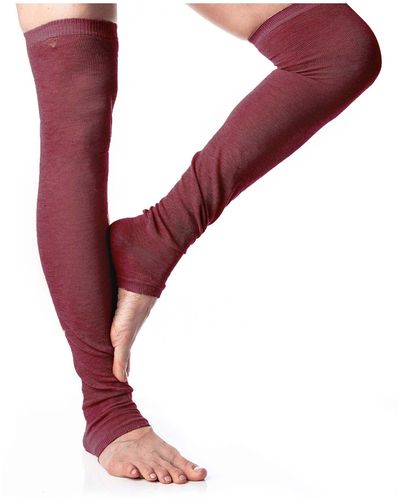 Arebesk Leg Warmers - Red