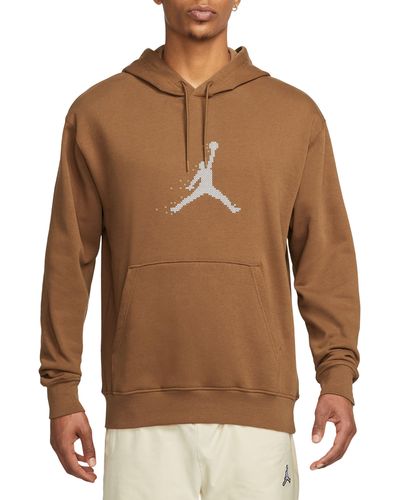 Nike Essentials Holiday Pullover Hoodie - Brown