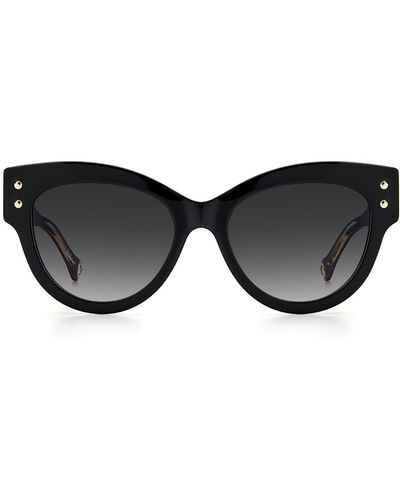 Carolina Herrera 54mm Cat Eye Sunglasses - Black