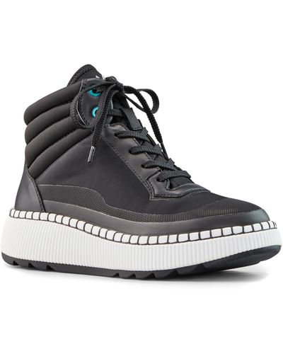 Cougar Shoes Savant Waterproof High Top Sneaker - Black