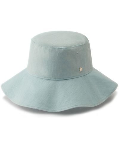 Helen Kaminski Daintree Organic Linen Sun Hat - Blue