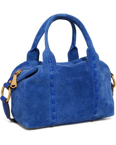 Aimee Kestenberg Mini Hudson Leather Satchel - Blue