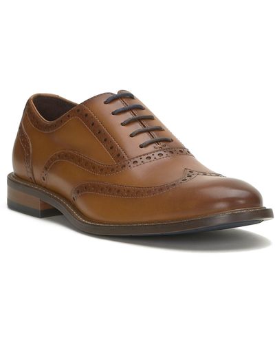 Vince Camuto Lazzarp Leather Oxford Shoe - Brown