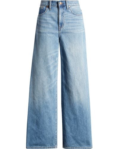 Madewell Super Wide Leg Jeans - Blue