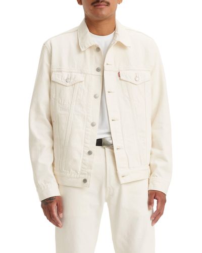 Levi's Denim Trucker Jacket - White