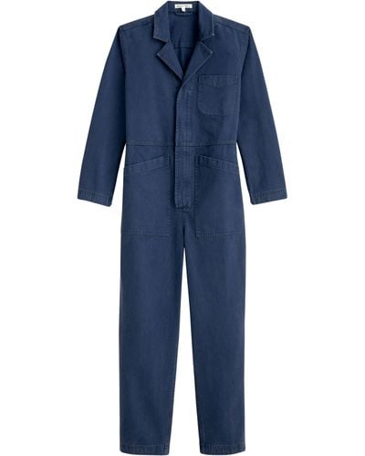 Alex Mill Standard Cotton Jumpsuit - Blue