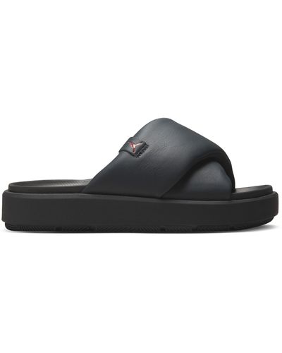 Nike Sophia Crisscross Slide Sandal - Black