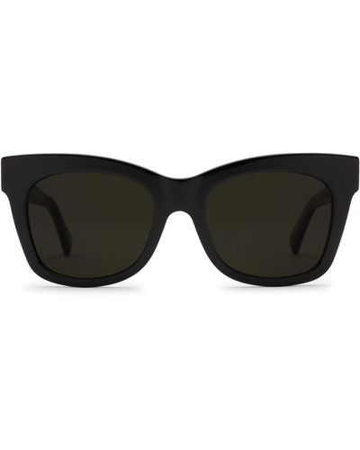 Electric Capri 52mm Polarized Cat Eye Sunglasses - Black