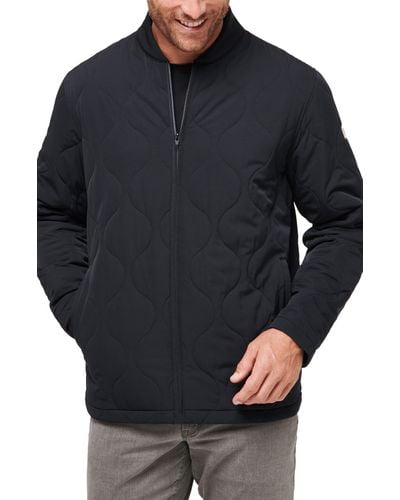 Travis Mathew Come What May Quilted Jacket - Black