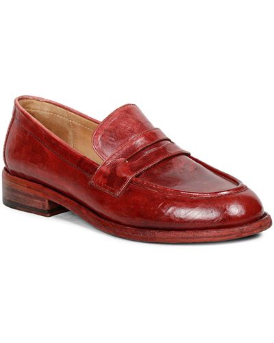 Saint G. Micola Penny Loafer - Red