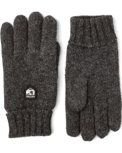 Hestra Wool Blend Gloves - Black
