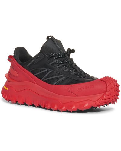 Moncler Trailgrip Gtx Low-top Sneakers - Red