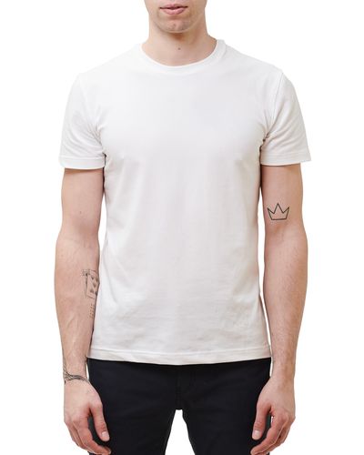 Western Rise Cotton Blend Jersey T-shirt - White