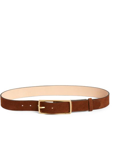 Rag & Bone Rebound Suede Belt - Brown