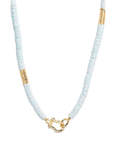 Brook and York Capri Beaded Shell Necklace - White